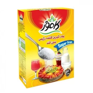 شکر جعبه ای رژیمی و بدون قند کامور
