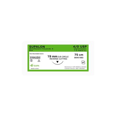 نخ بخیه نایلون 4.0 کات سوپا